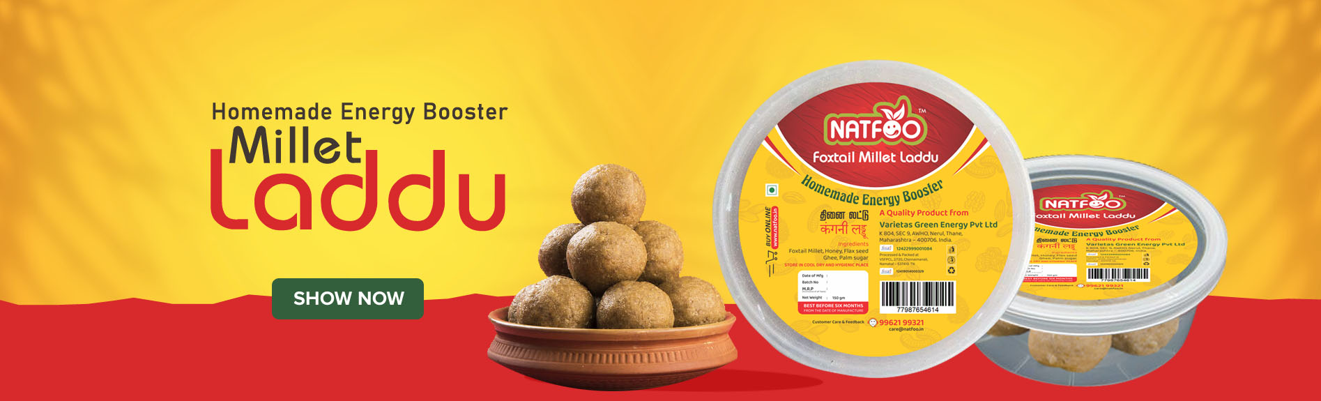  Millet Laddu    