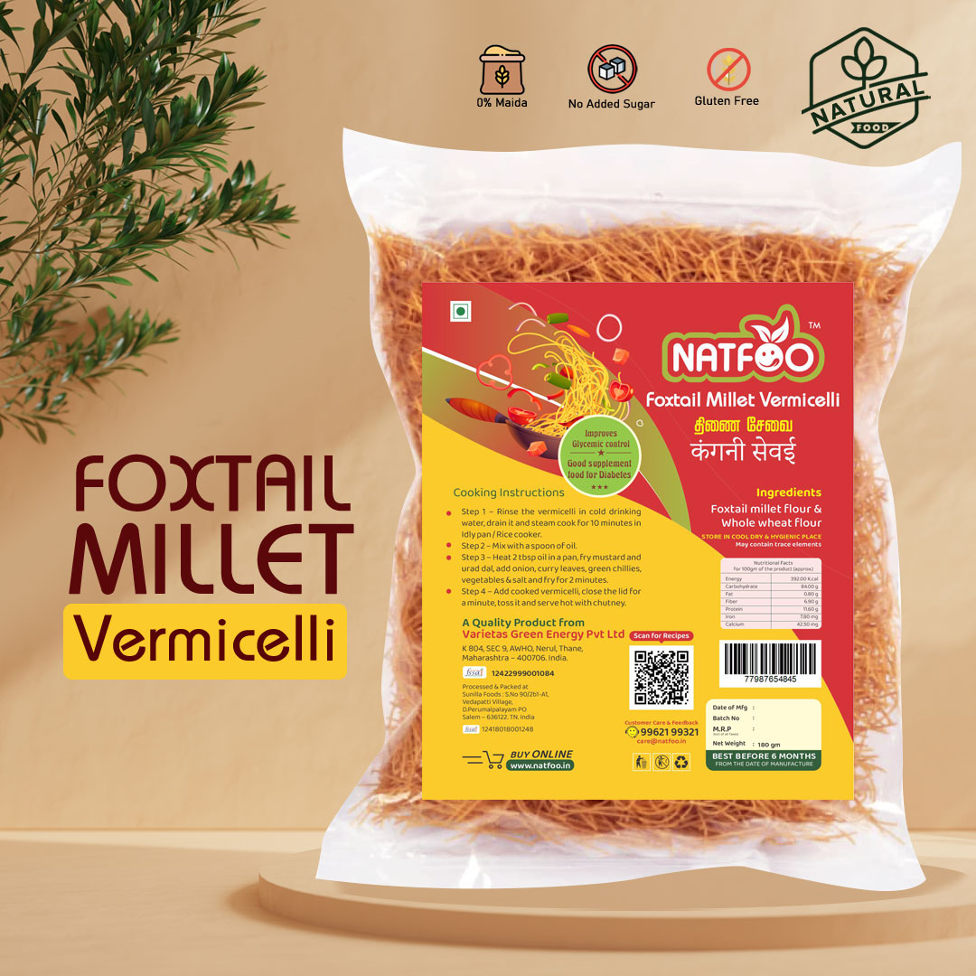 Foxtail Millet Vermicelli / திணை சேவை / कंगनी सेवई